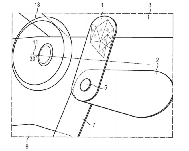【专利速报】宝马新专利：纵横可翻的oled旋转屏幕