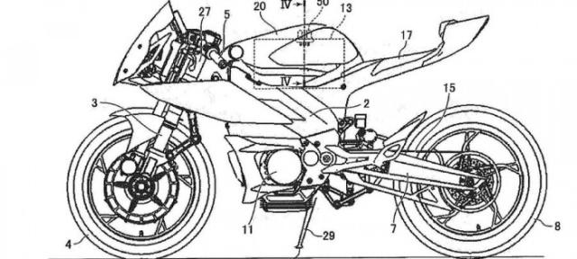 【专利速报】专利图曝光，雅马哈真的开始涉足电动摩托车了？